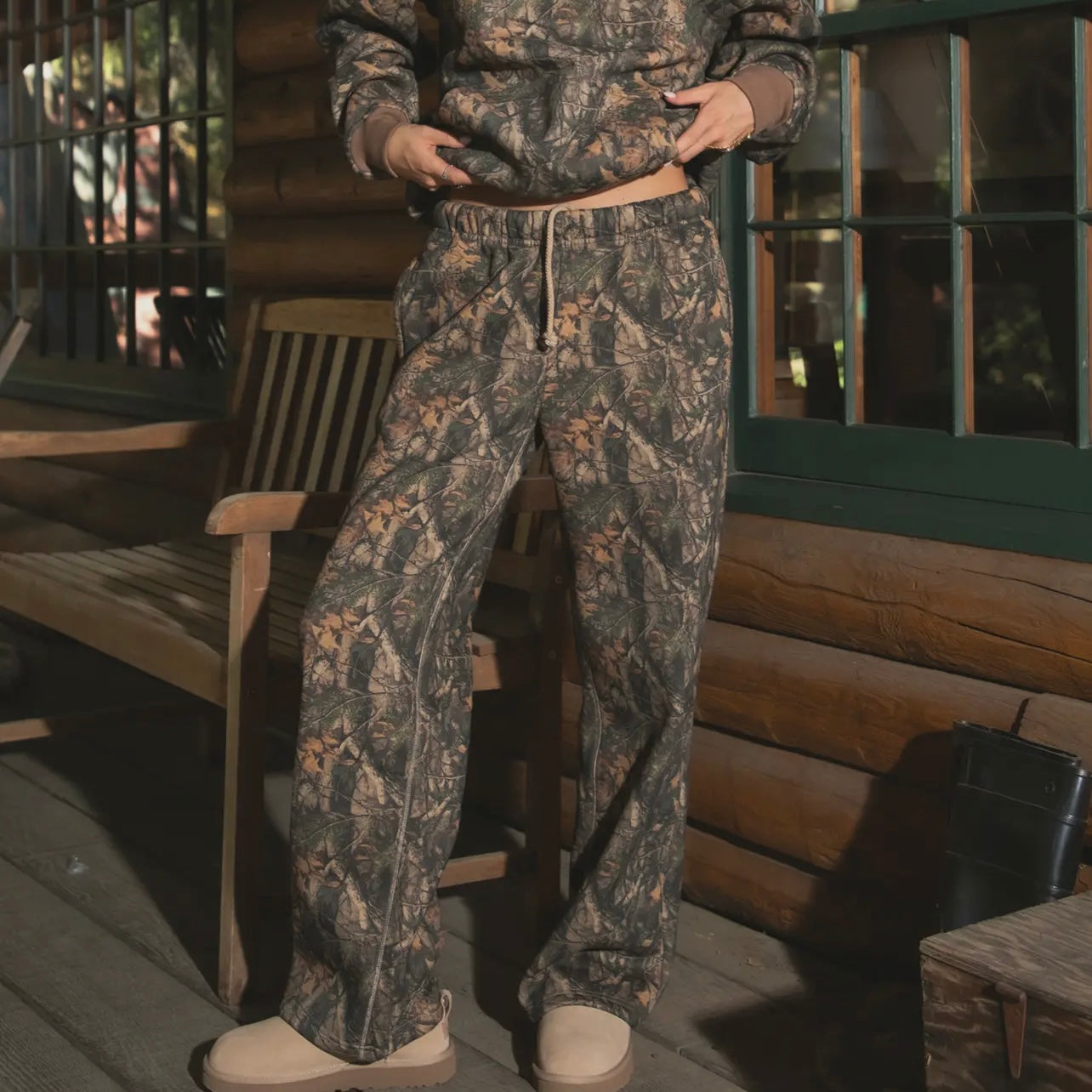Camo Fleece Sweatpants