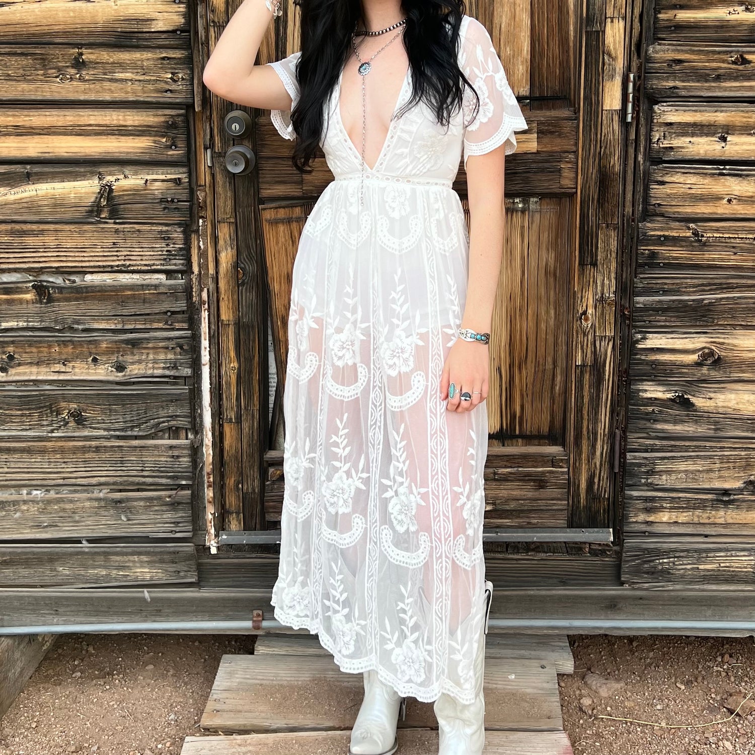 Lace Maxi Dress