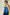Denim Strapless Peplum Top