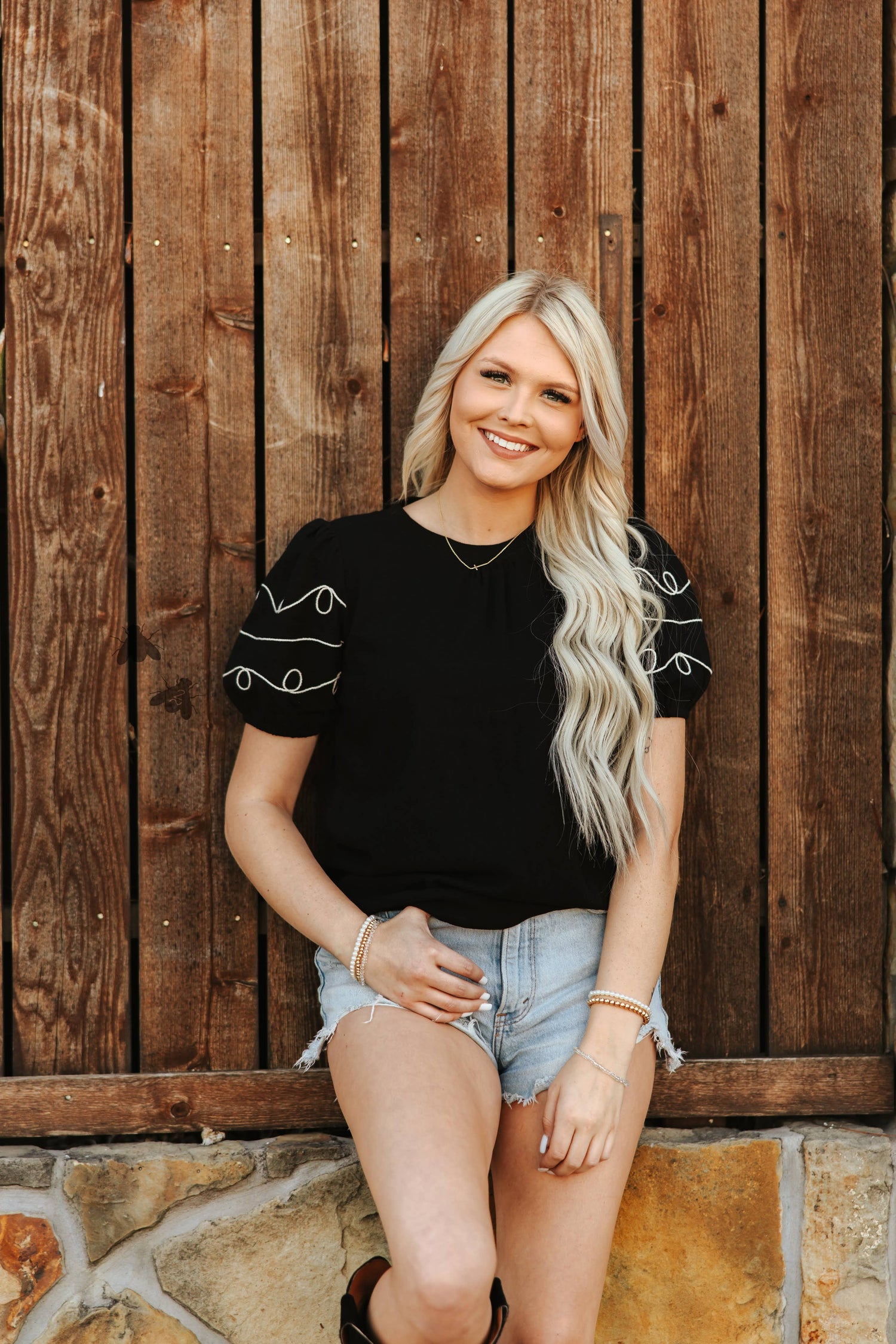 LOOPTY LARIAT TOP