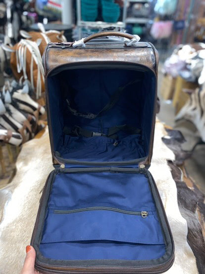 Carry On Cowhide Luggage