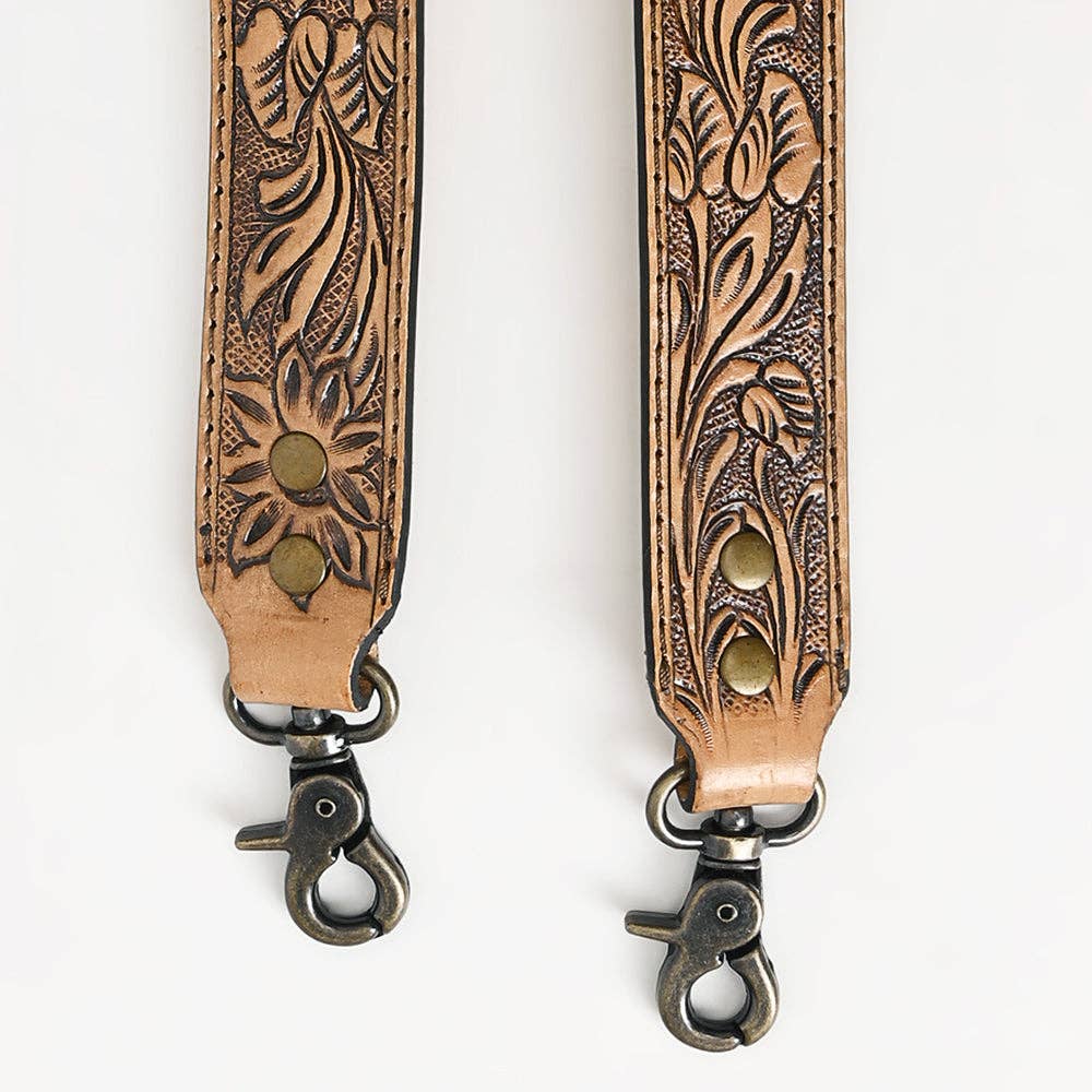 Genuine Leather Crossbody Purse Strap