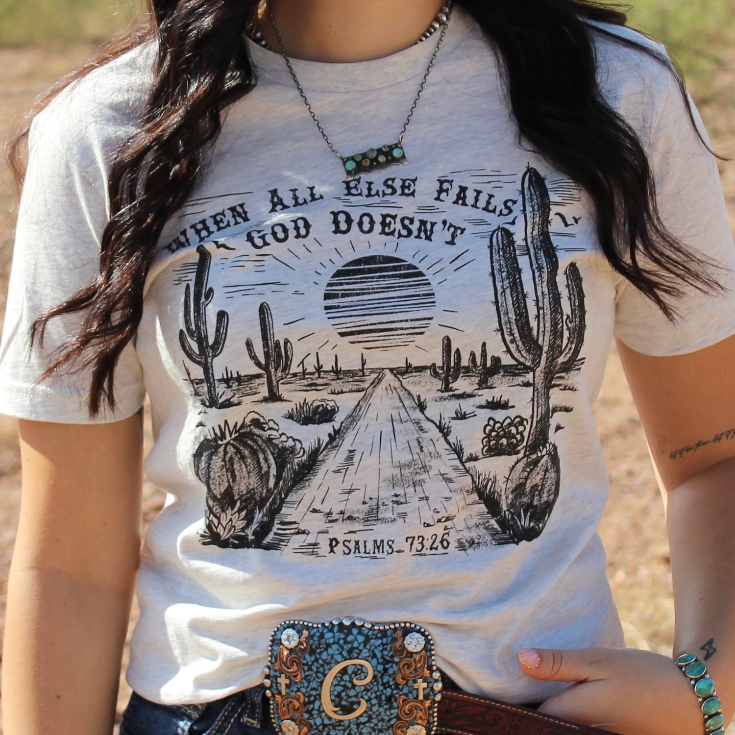 When All Else Fails God Doesn't Graphic Tee