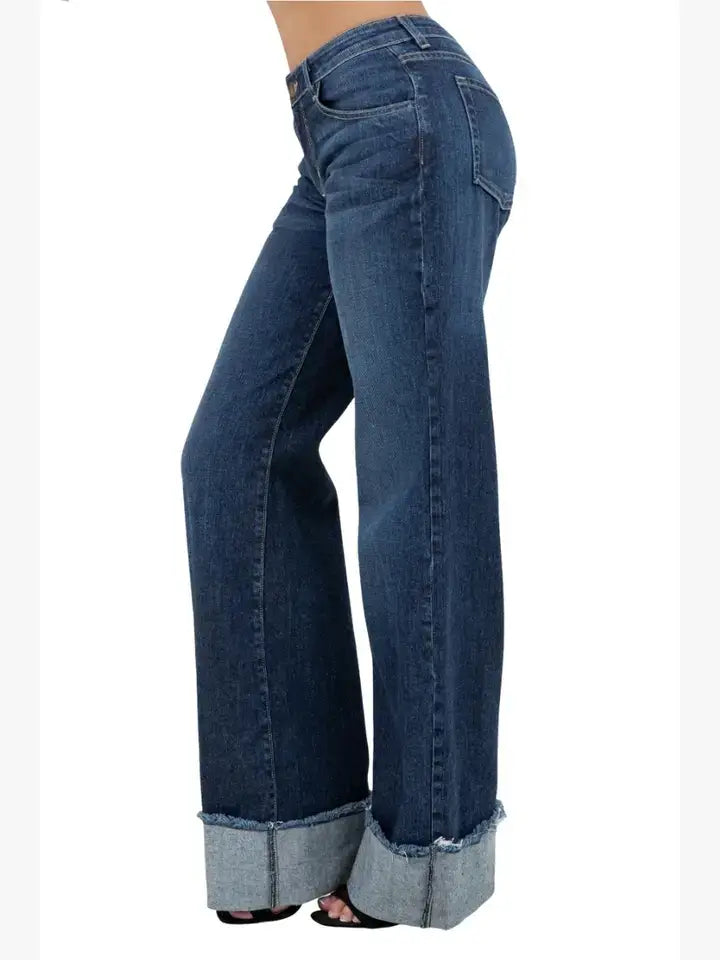Jolene Cuffed Denim