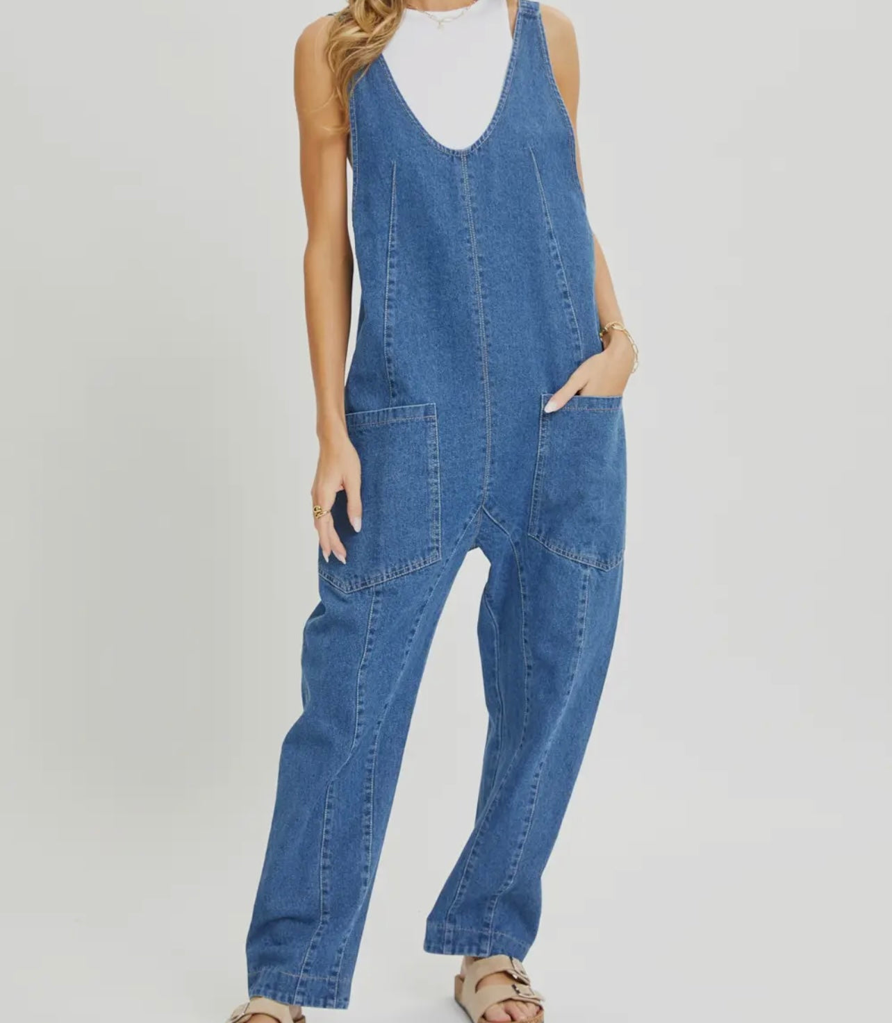 Denim Jumpsuit
