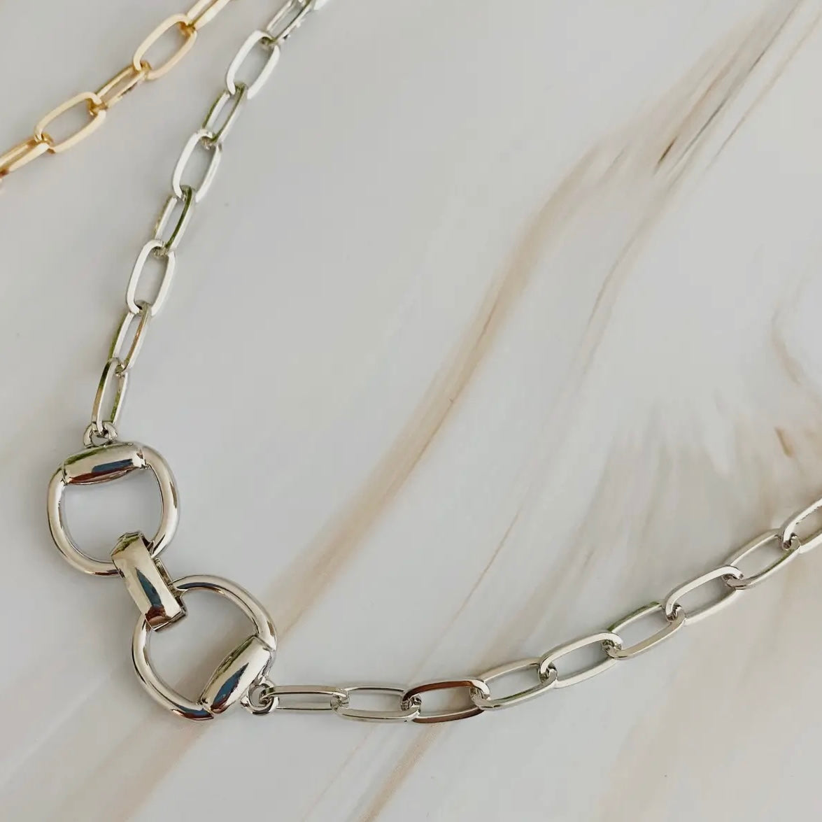 Snaffle Bit Necklace