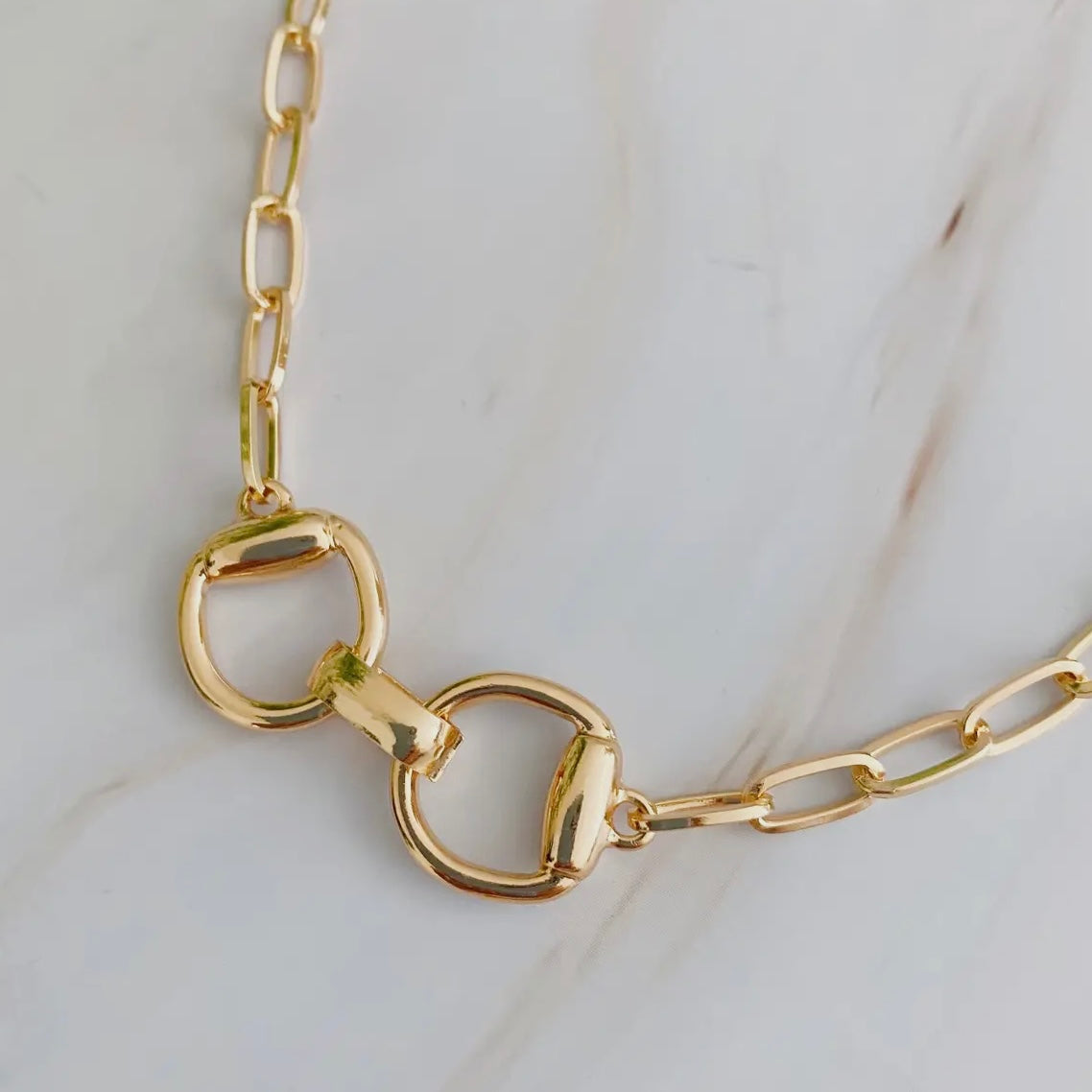 Snaffle Bit Necklace