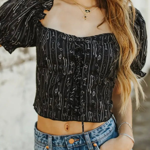 Snaffle Queen Top