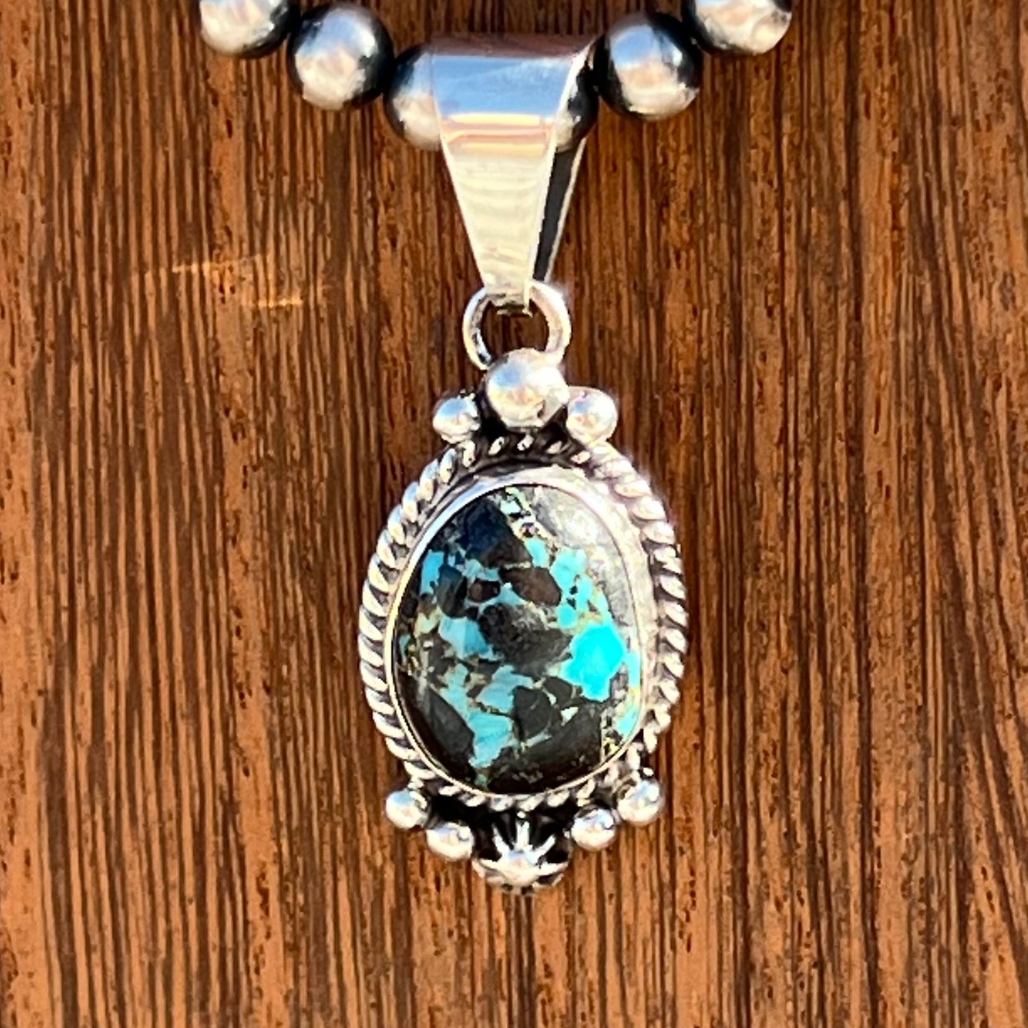 Blue Moon Turquoise Pendant