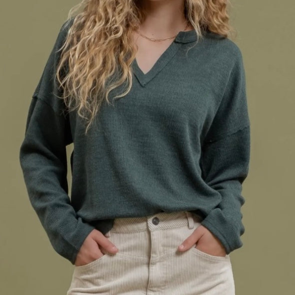 Solid Knit Sweater