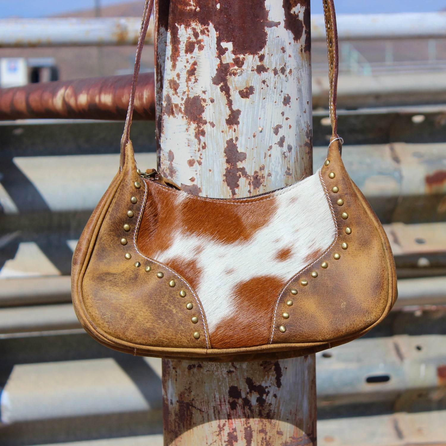 Rodeo Royalty Cowhide Purse