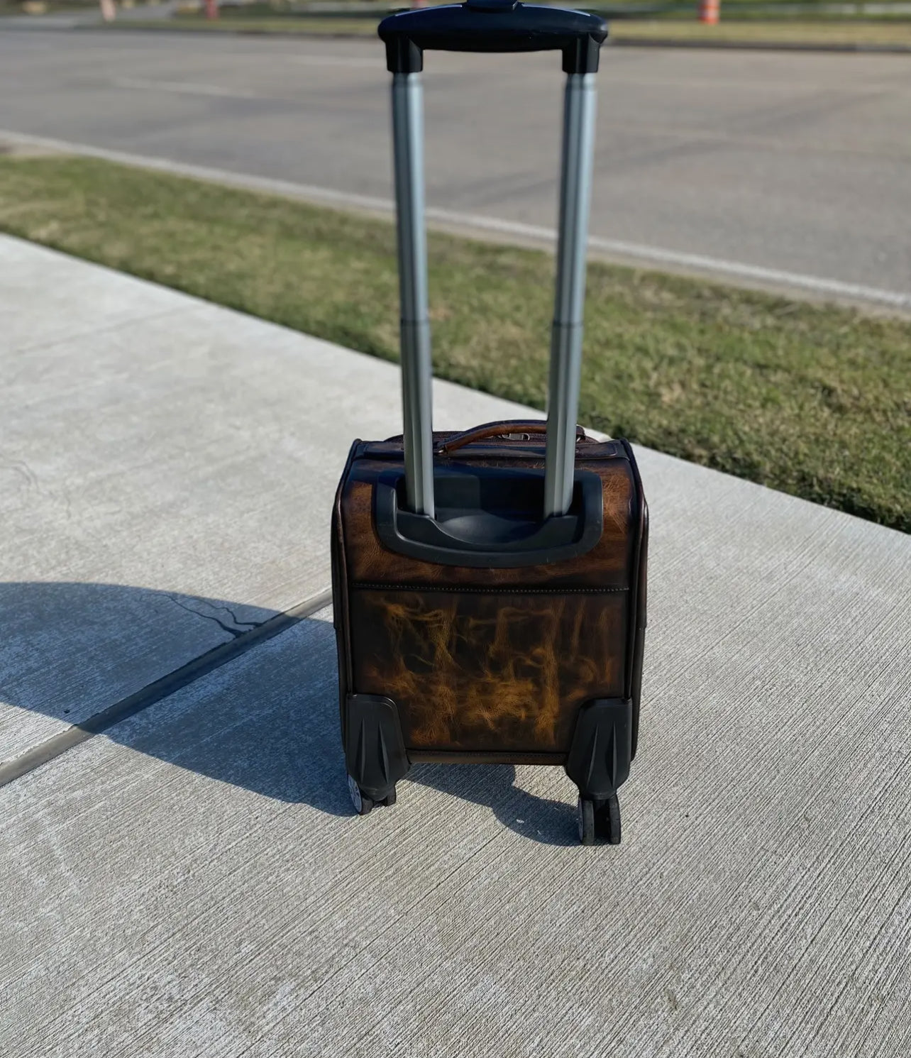 Carry On Cowhide Luggage