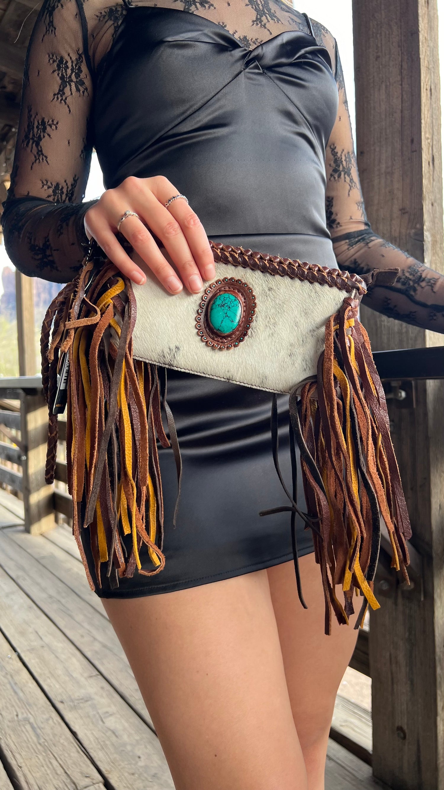 Fringe Wristlet