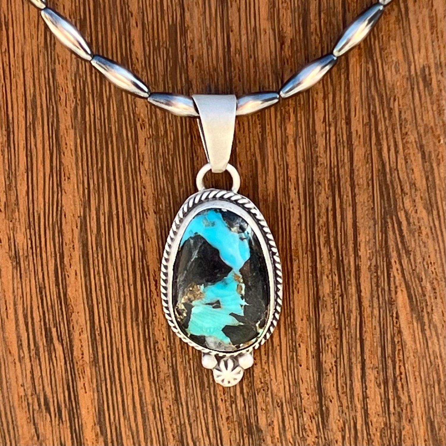 Blue Moon Turquoise Pendant