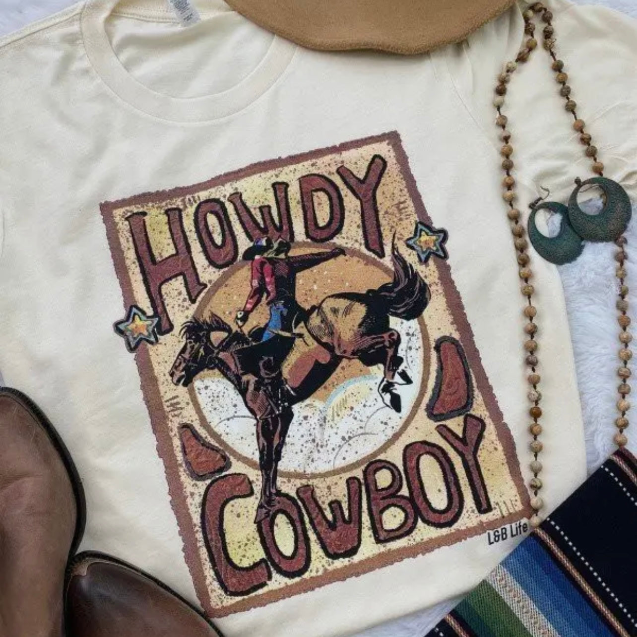Howdy Cowboy Tee
