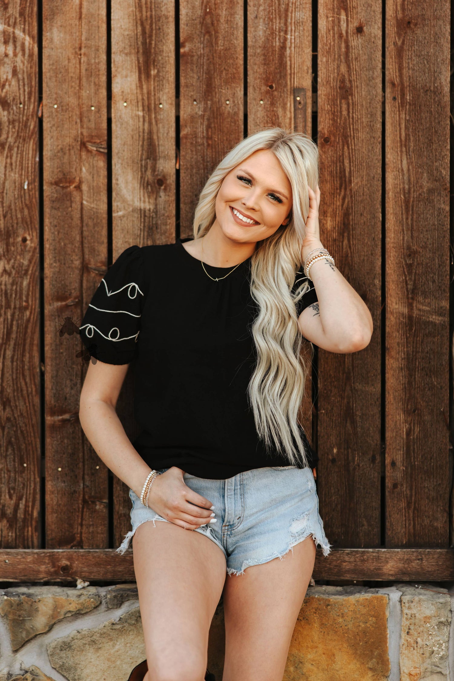 LOOPTY LARIAT TOP