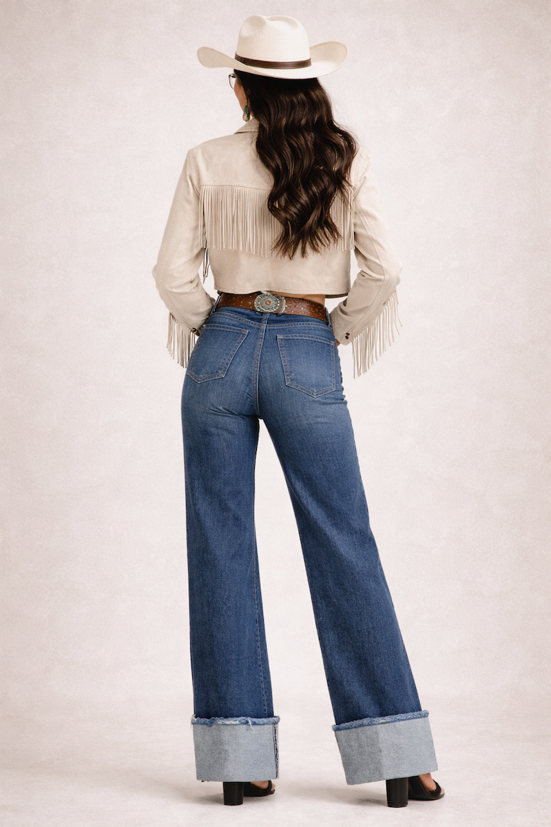 Jolene Cuffed Denim