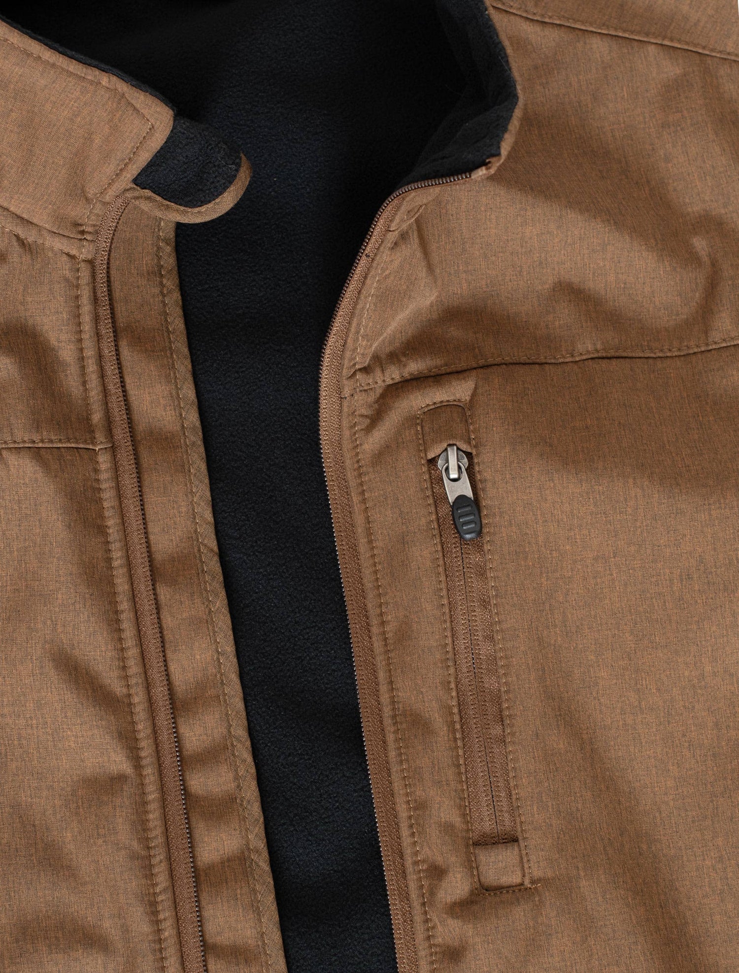 Rodeo Men's Soft Shell Bonded Jacket Bonded Fleece Lining