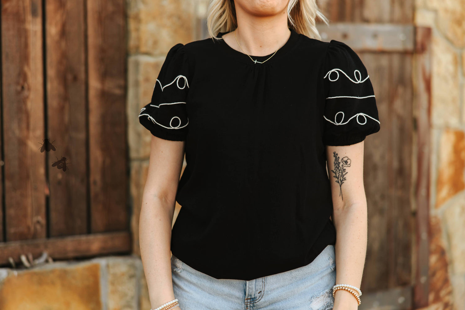 LOOPTY LARIAT TOP