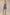 Halter Buckle Cutout Denim Dress