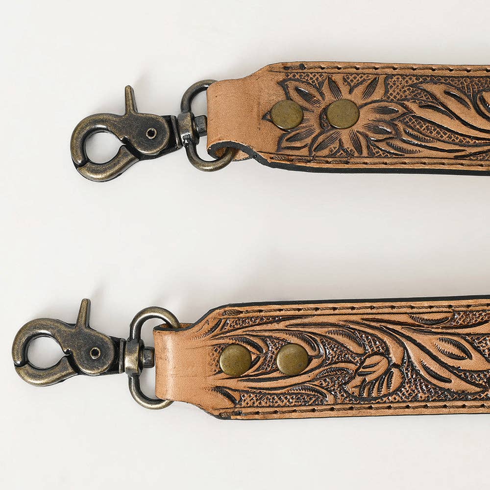 Genuine Leather Crossbody Purse Strap